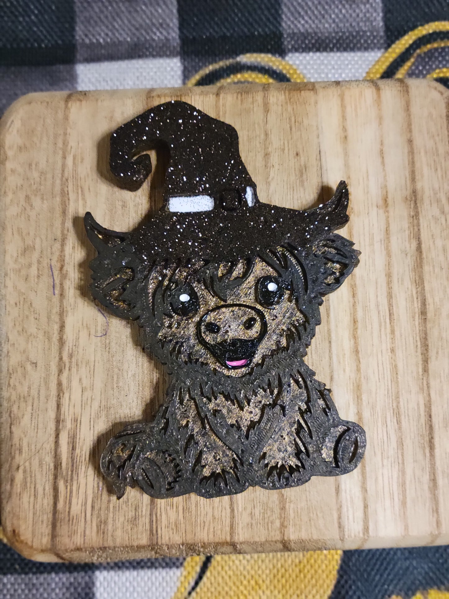 Highland cow witch
