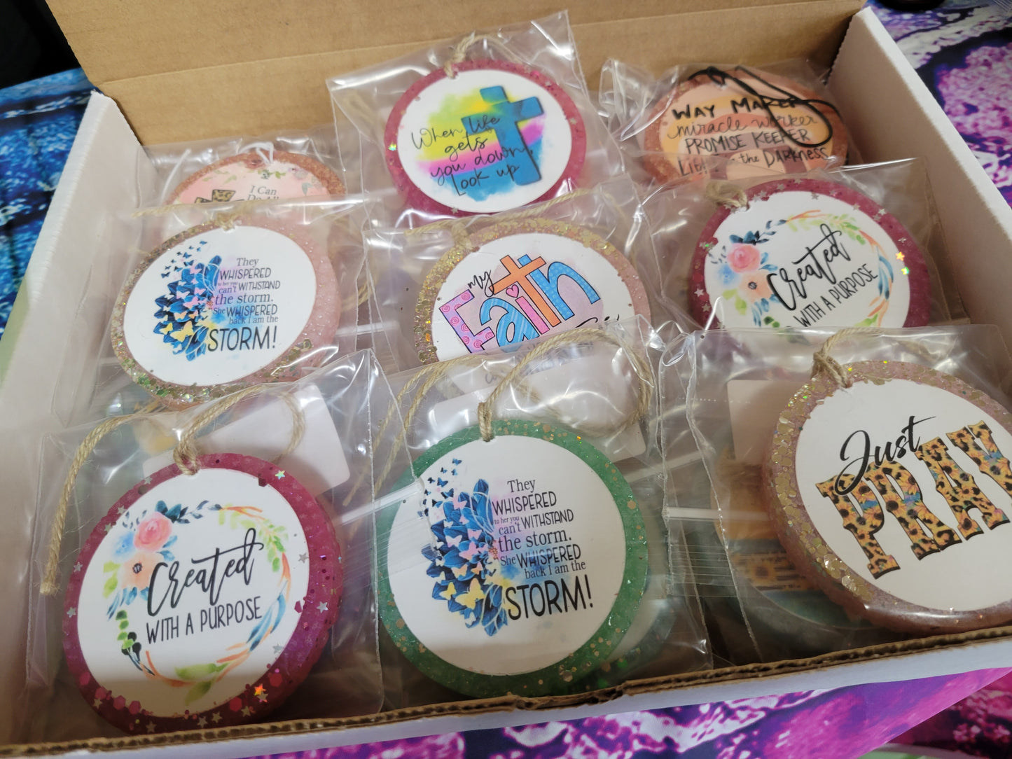 Religious themed vendor box