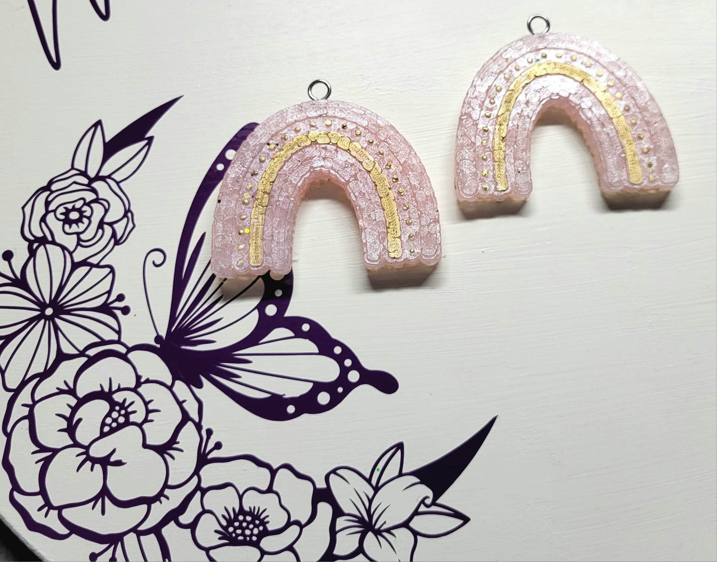 Mini rainbow vent clips