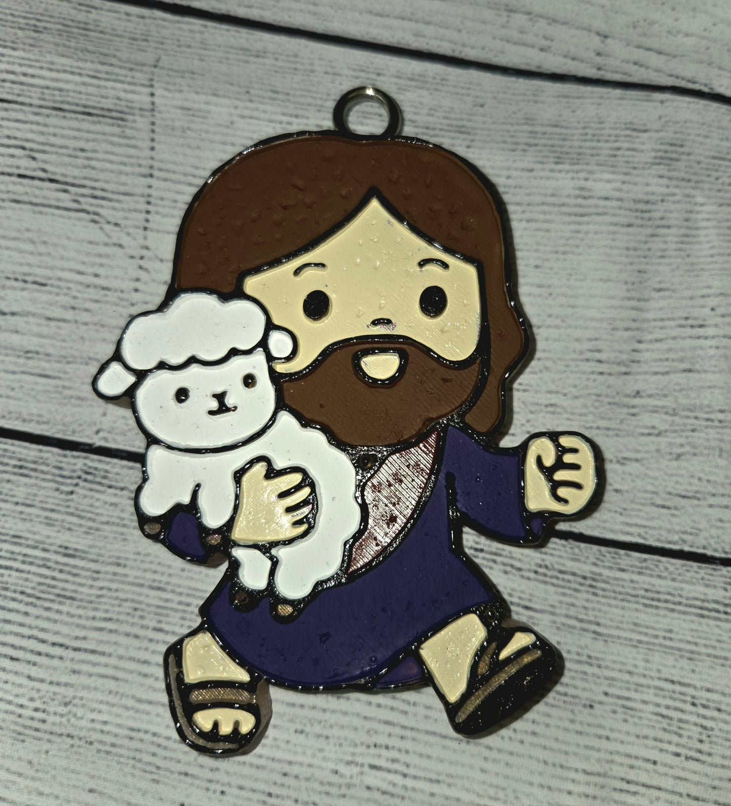 Jesus and his sheep