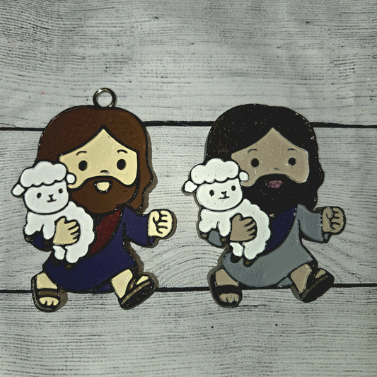 Jesus and his sheep