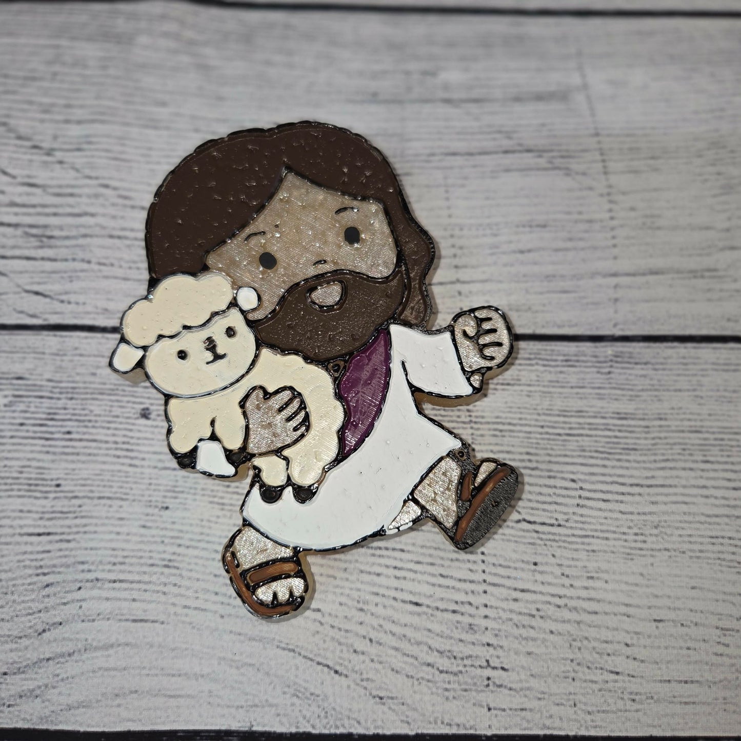 Jesus and his sheep