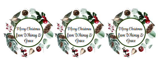 Christmas themed branded mini logos