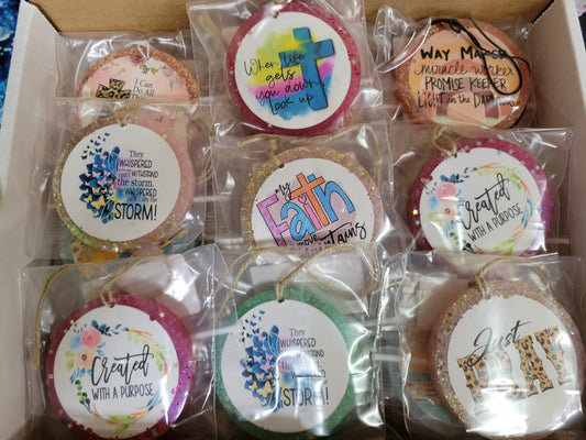 Religious themed vendor box