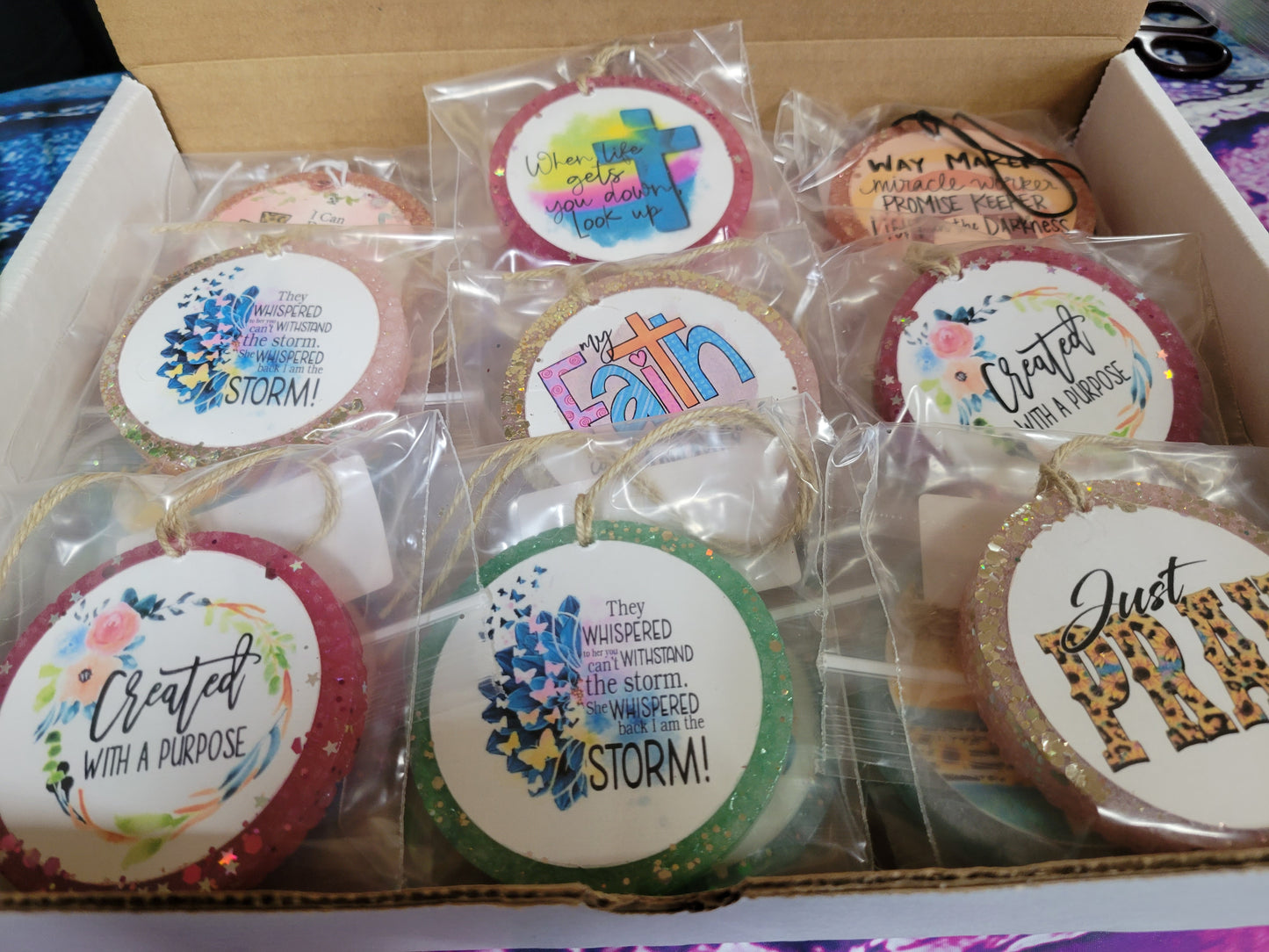 Religious themed vendor box