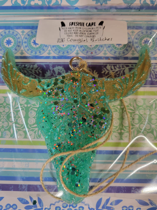 "Embossed Leather"  Steer