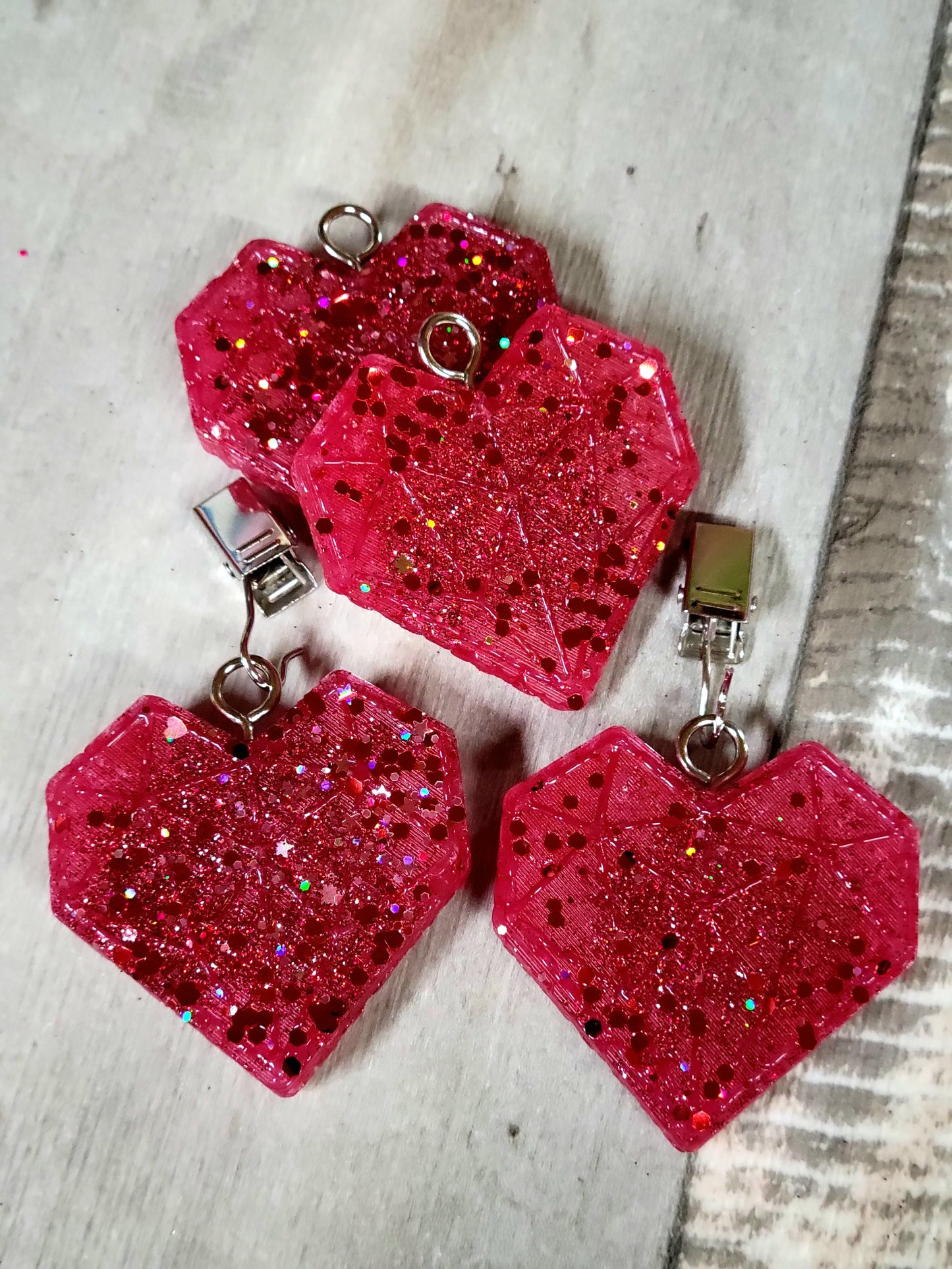 Diamond Heart vent clip