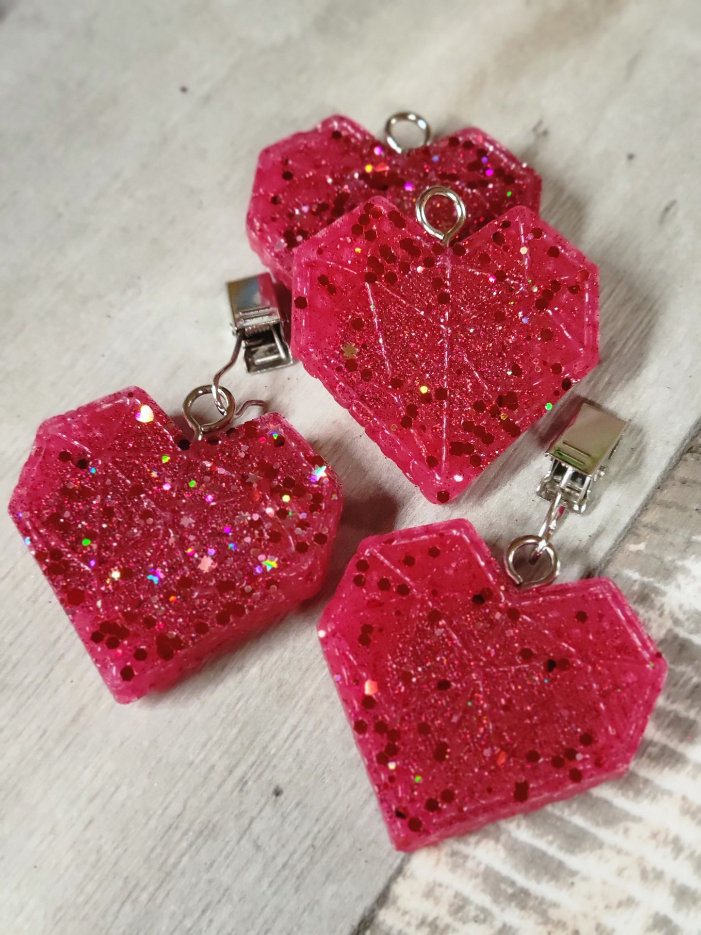 Diamond Heart vent clip