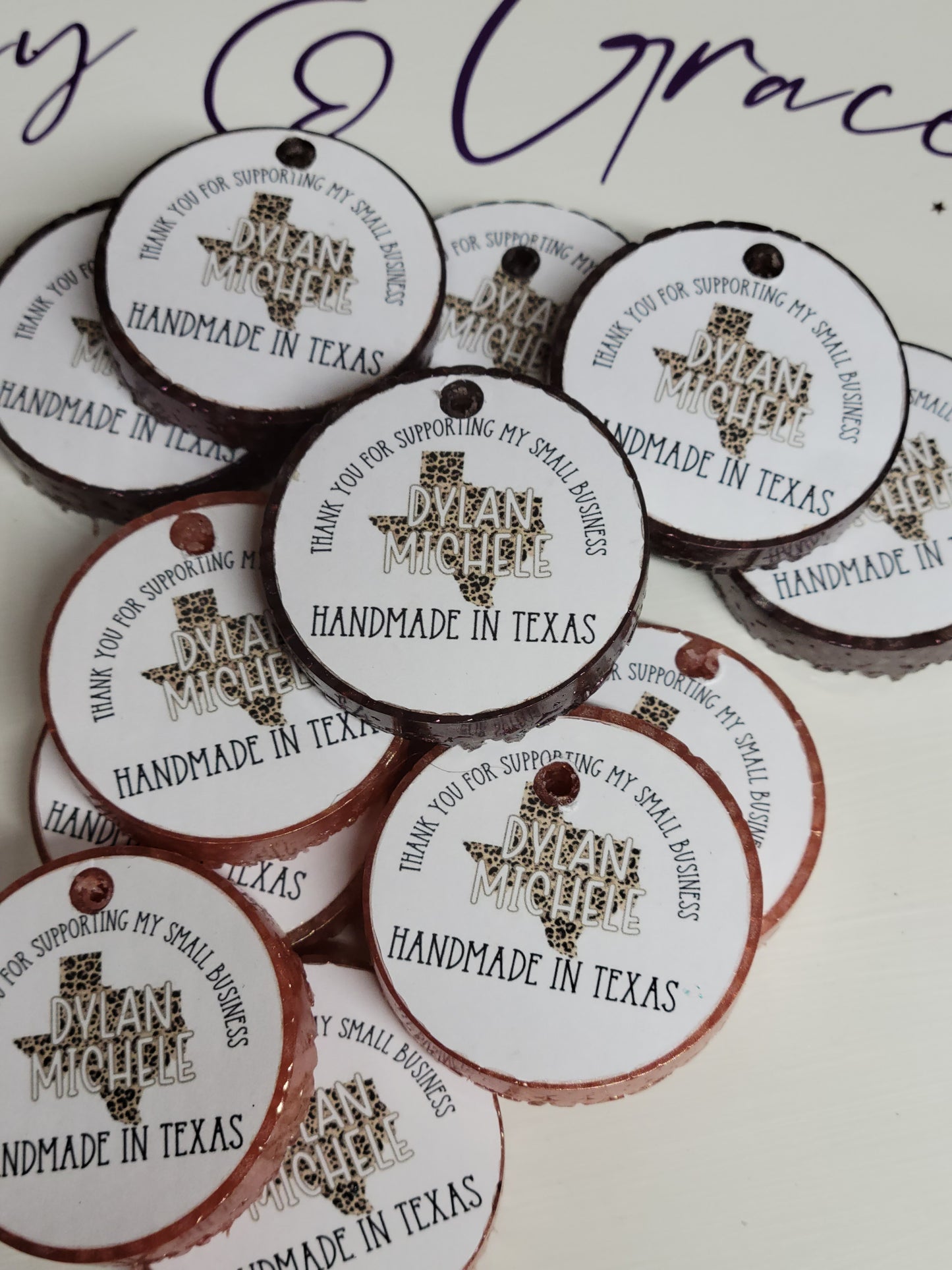 MINI custom logo freshies-  2 inch rounds