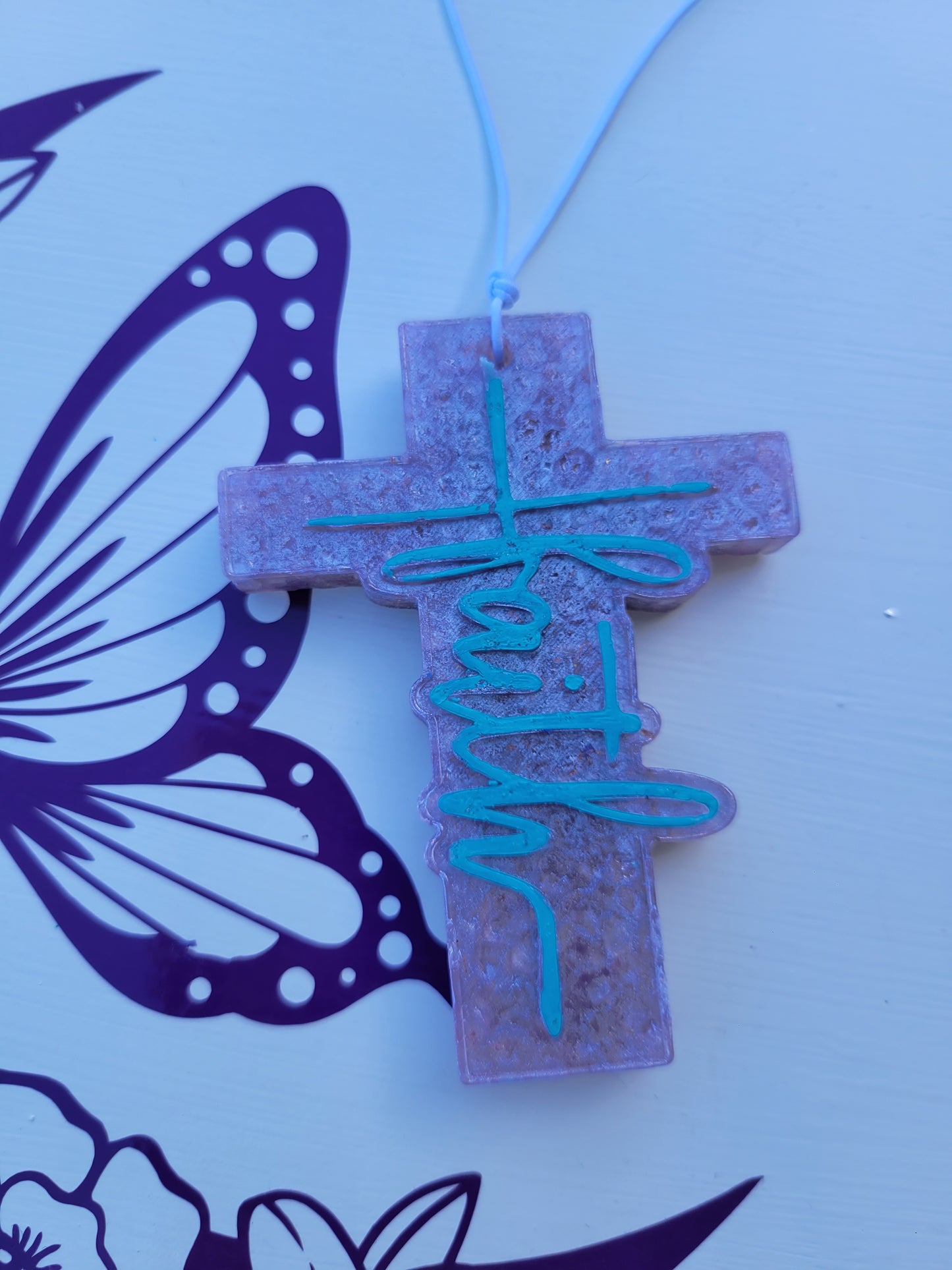 Christian themed car freshies