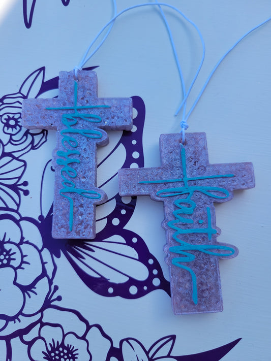 Christian themed car freshies