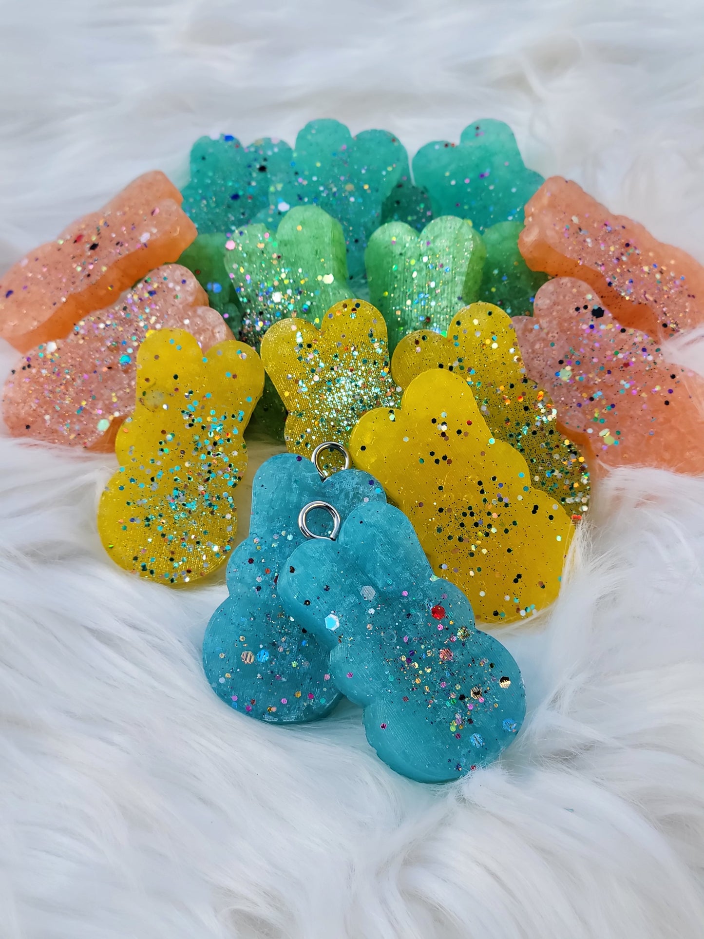 New!  Mini bunny peep vent clips🩷🐰🩵