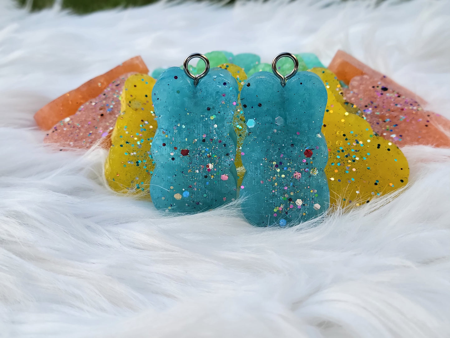 New!  Mini bunny peep vent clips🩷🐰🩵